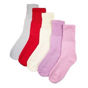 Soxy Womens/Ladies Thermal Socks (Pack of 5) / Multicolored